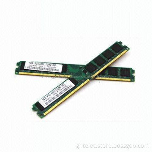 Full Compatible Desktop DDR2 1GB 667MHz RAM Work with Motherboards, ETT Original Chips and In Stock